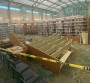 Falling Library Shelves Injure Patron