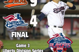 Ducks Take 2-1 Liberty Division Series Lead Over Patriots
