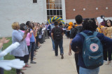 First Day Of School: FHS Students Greeted With ‘Clap-In’
