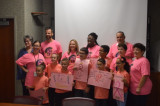 MacAfee Road School Students Deliver Good Wishes To Breast Cancer Patients