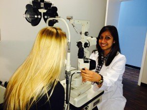 Dr. Shah examining patient - June 14 (1)