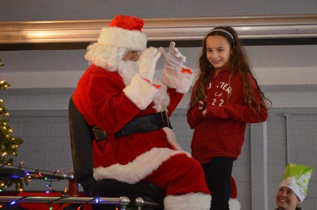 Santa Claus at Middlebush Fire Department